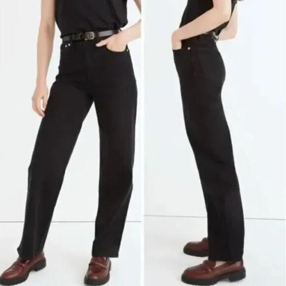 NEW Madewell The Perfect Vintage Wide-Leg Jean Belmere Wash, 28 - Picture 3 of 15
